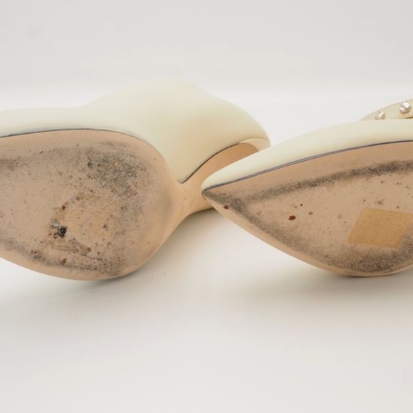 ❌SOLD❌Authentic Jimmy Choo Lark 65 Studded Leather pumps Size 36 - Picture 6 of 8